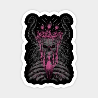 Design "Dark Aquarius" Purple Magnet