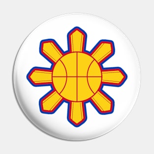 Philippine Basketball Sun 1 Pin
