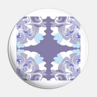 Rosette Purple Pin
