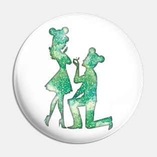 Happily Ever After-Green Pin