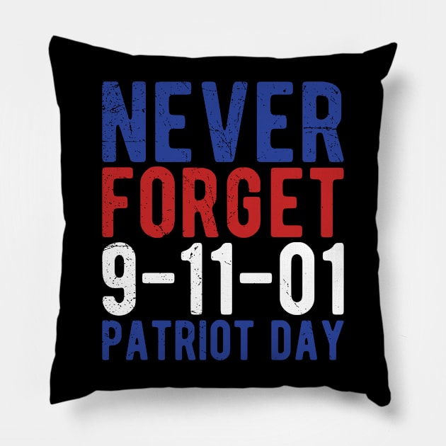 11 September Memorial ,Patriot Day 20th Anniversary Pillow by Gaming champion