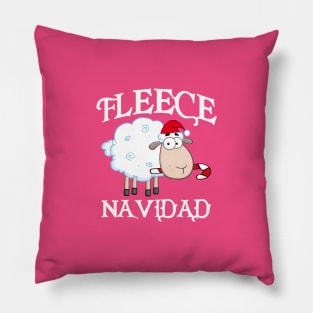 Fleece Navidad Pillow