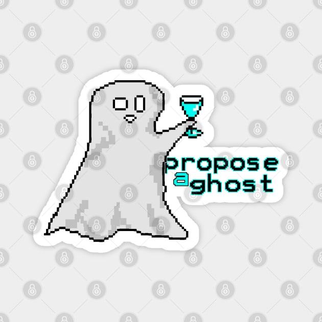 Propose a Ghost Magnet by Fun Funky Designs