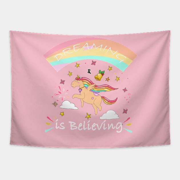 Dreaming is believing Tapestry by AYN Store 