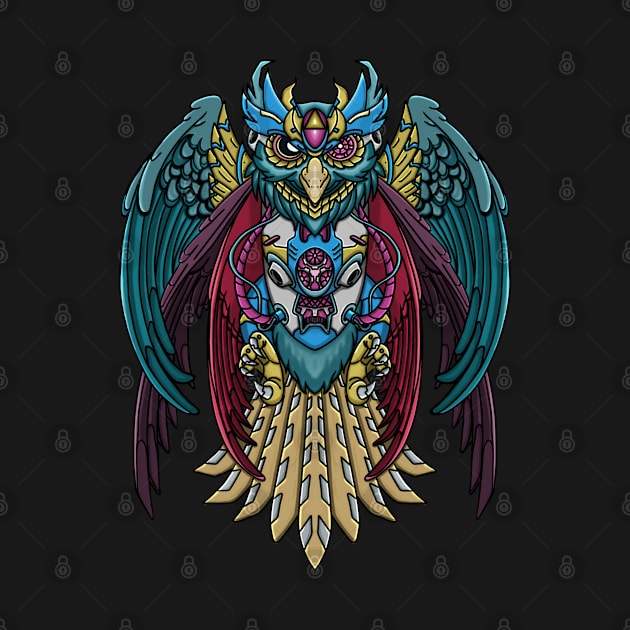 Cyber owl by Snag_artconcept