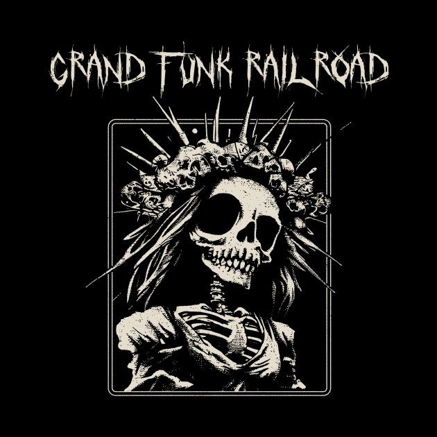 grand funk bridge skull by hex pixel