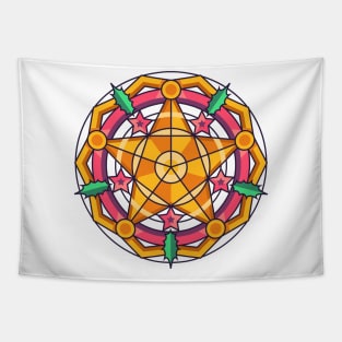 Christmas Parol Star Tapestry