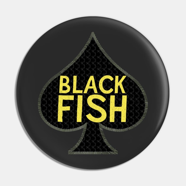 Blackfish Pin by Toby Wilkinson