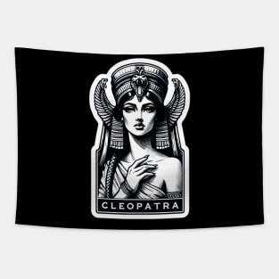 Royal Majesty: Cleopatra in Her Crown Egyptian Queen's Tapestry