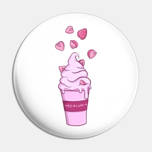 Strawberry Milkshake Pin