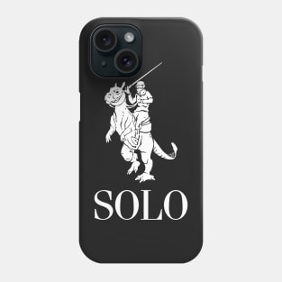 SOLO wht by Tai's Tees Phone Case