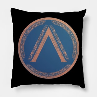 Sparta Lambda Symbol Pillow