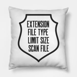 Secure Coding File Upload Attack Prevention Pillow