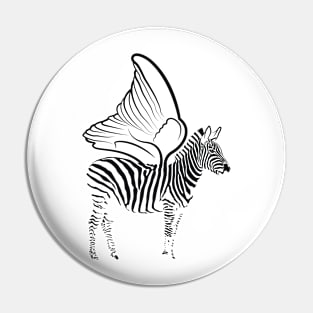 zebra stripes Pin