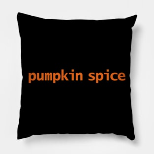 Pumpkin Spice Pillow