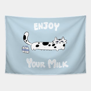 Enjoy your milk Tapestry