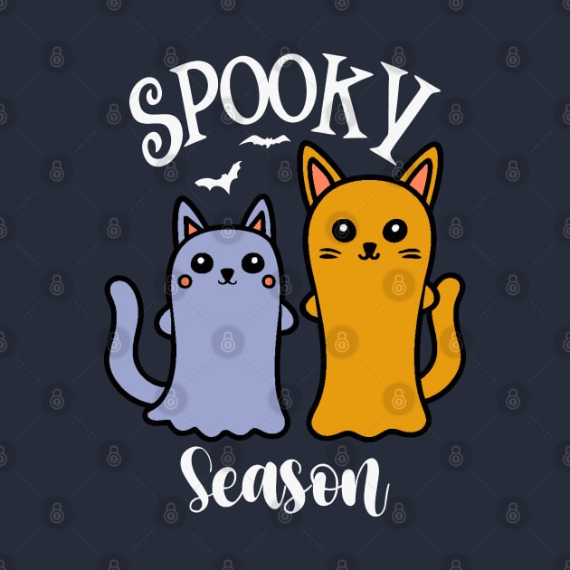 Spooky Season Ghost Cats by Etopix