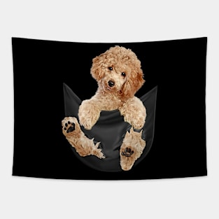 Poodle with love Tapestry