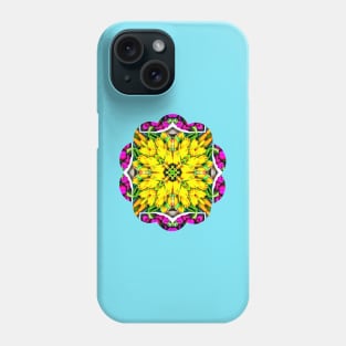 Colorful tulip bouquet pattern. Phone Case