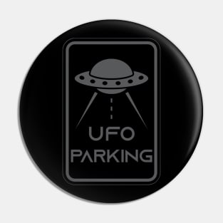 UFO Parking 1.0 Pin