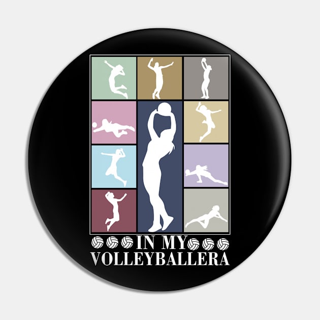 In My Volleyball Era, Volleyball Lover, Volleyball Mom Pin by artbyGreen