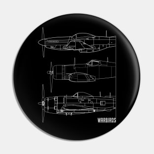 Legendary Noses: A Warbird Gathering Pin