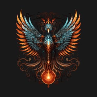 Psychedelic Phoenix Rising T-Shirt