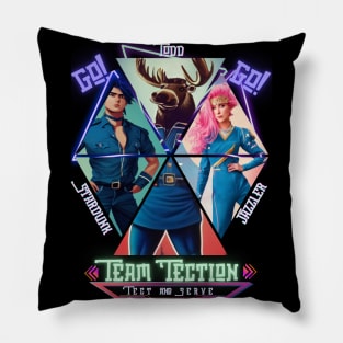 Go Go Team ‘Tection! Front and Back Edition Pillow