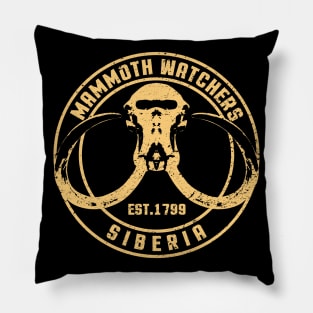 Mammoth Watchers Pillow