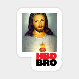 Happy Birthday Jesus Magnet