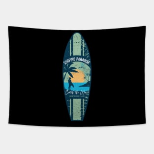 Surfing Paradise Tapestry