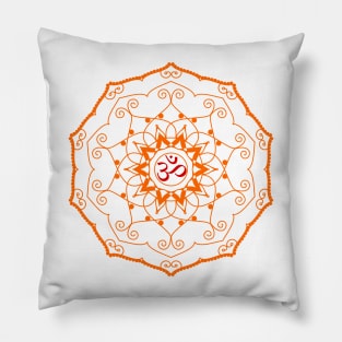 Om Manadala Art Pillow