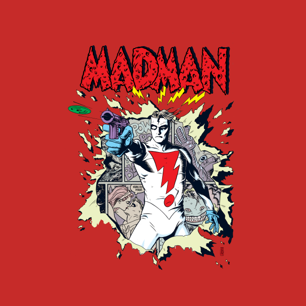 MADMAN Disc Gun! by MICHAEL ALLRED