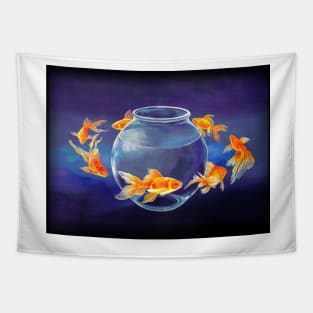 Goldfish XXVII Tapestry