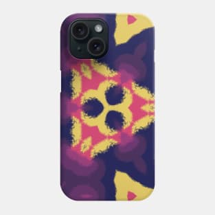 Kaleidoscope Of Sun Set Colors Pattern Phone Case