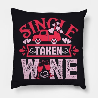 Single taken wine Pillow