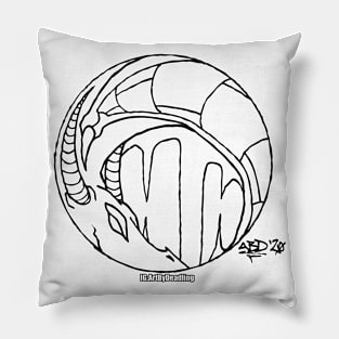 Dragon in a Cave Pillow