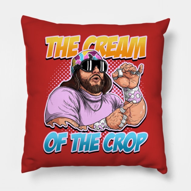 THE CREAM OF THE CROP CHAMPION Pillow by parijembut