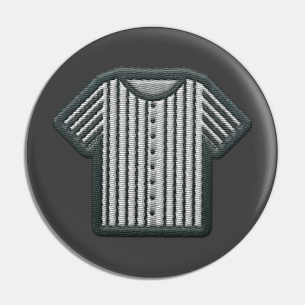 Referee Shirt Pin by aaallsmiles