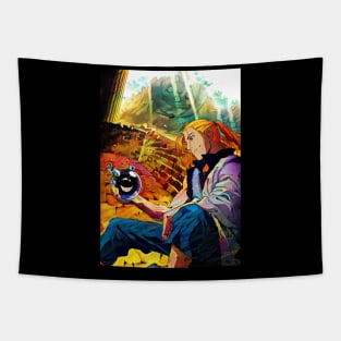 Colorful Father Tapestry