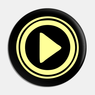 Yellow Play button. Just click me, please! Pin