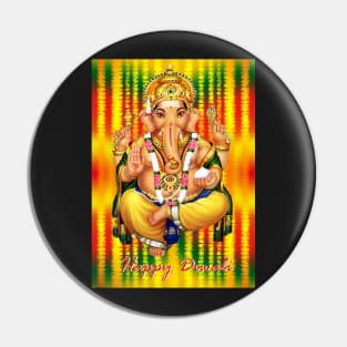 Happy Diwali Greeting Card Pin