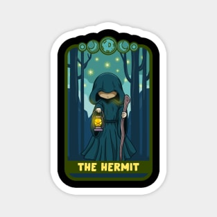 The Hermit - Cute Kawaii Anime Tarot Card T-Shirt Magnet