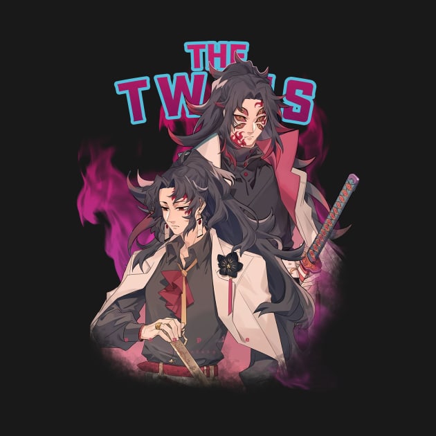 Bootleg Demon Slayer The Twins by inosukeino