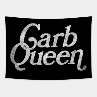 Carb Queen / Carb Lover Faded-Style Design Tapestry