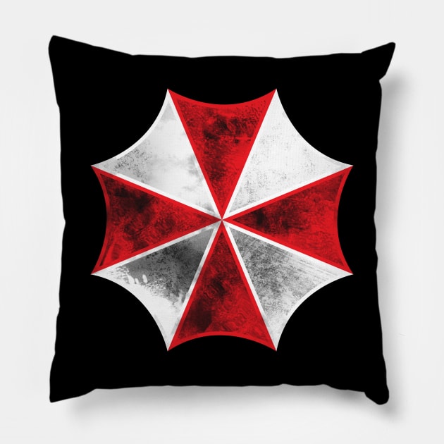 Umbrella Corporation Pillow by Fine_Design