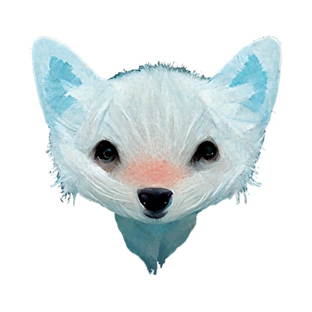 Arctic Fox by DieyDaiana