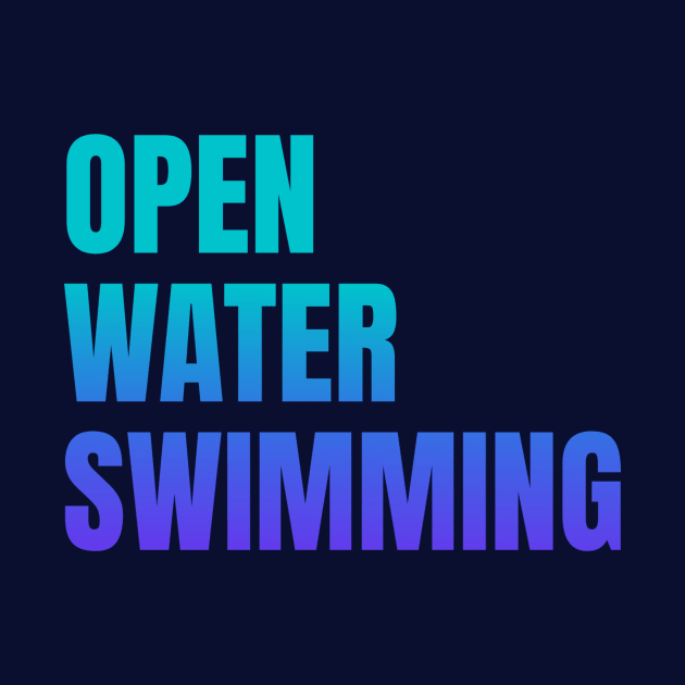 Open Water Swimming by HappyPeeps