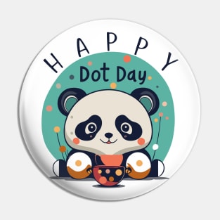 Happy Dot Day Pin