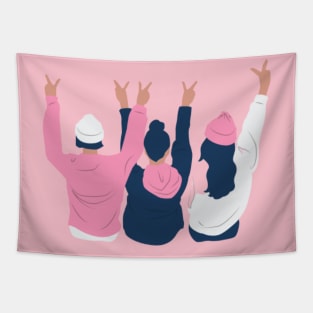 Friend Tees Tapestry